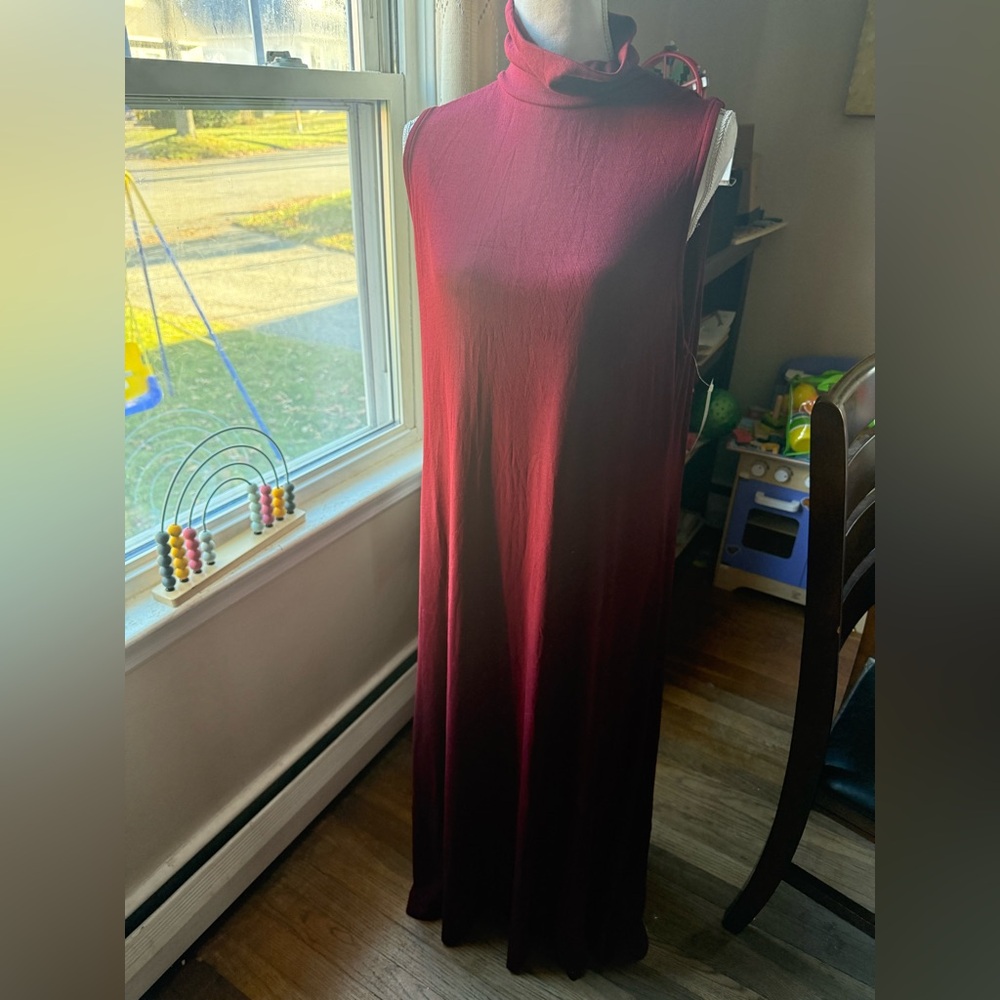A new day burgundy maxi dress NWT - Picture 4 of 5
